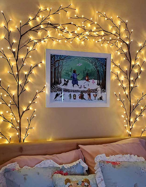 Load image into Gallery viewer, 144 LEDs Lighted Vine Tree for Home
