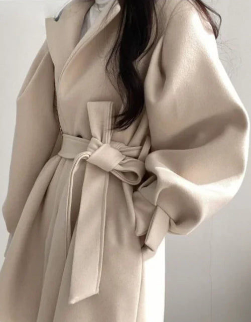 Load image into Gallery viewer, Thickened Wool Coat for Winter
