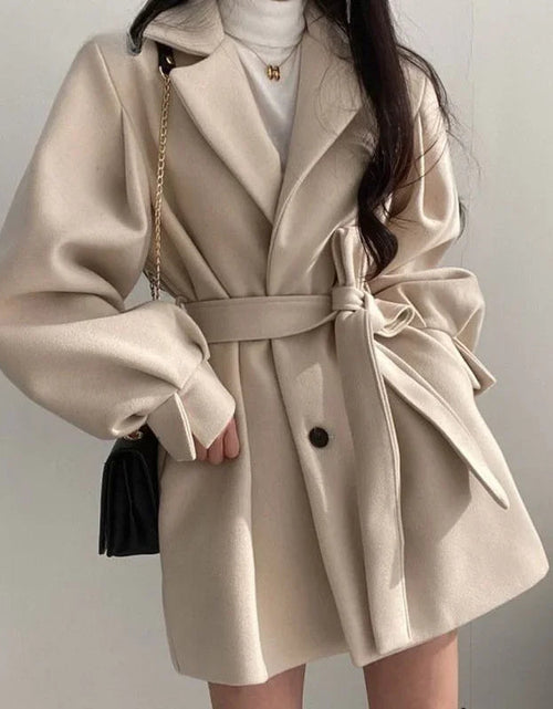 Load image into Gallery viewer, Thickened Wool Coat for Winter
