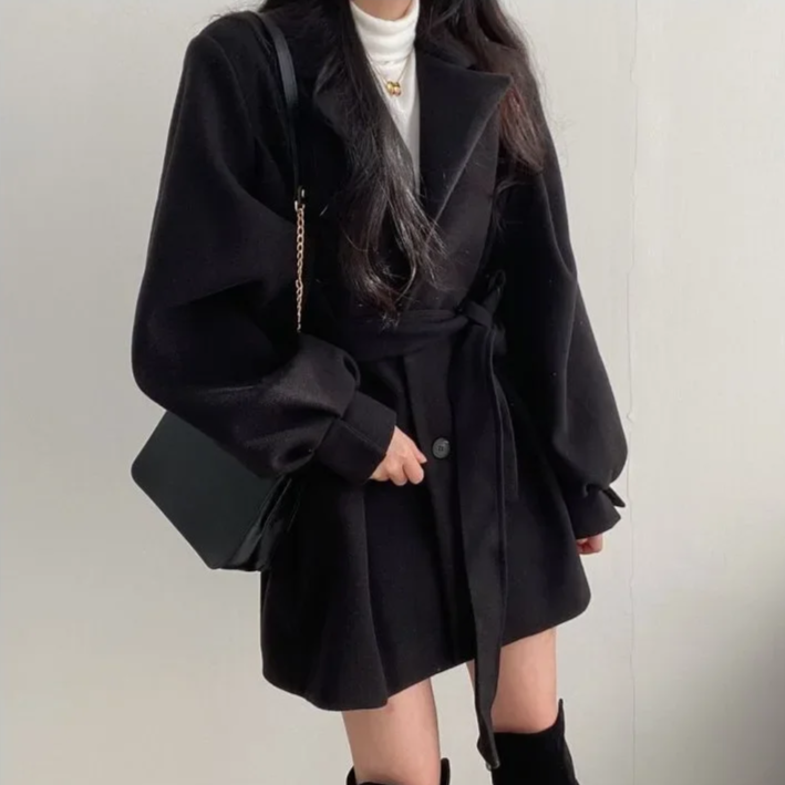 Thickened Wool Coat for Winter