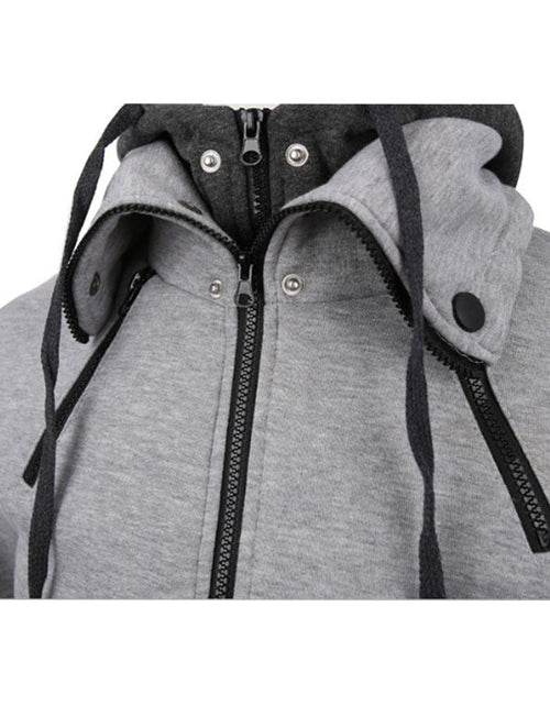 Load image into Gallery viewer, Double Zipper Hoodie Jacket for Men
